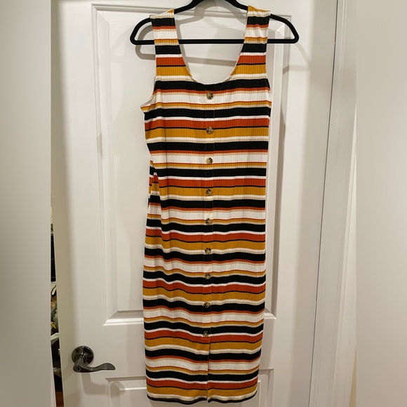 Women’s striped summer/fall dress - Picture 1 of 3